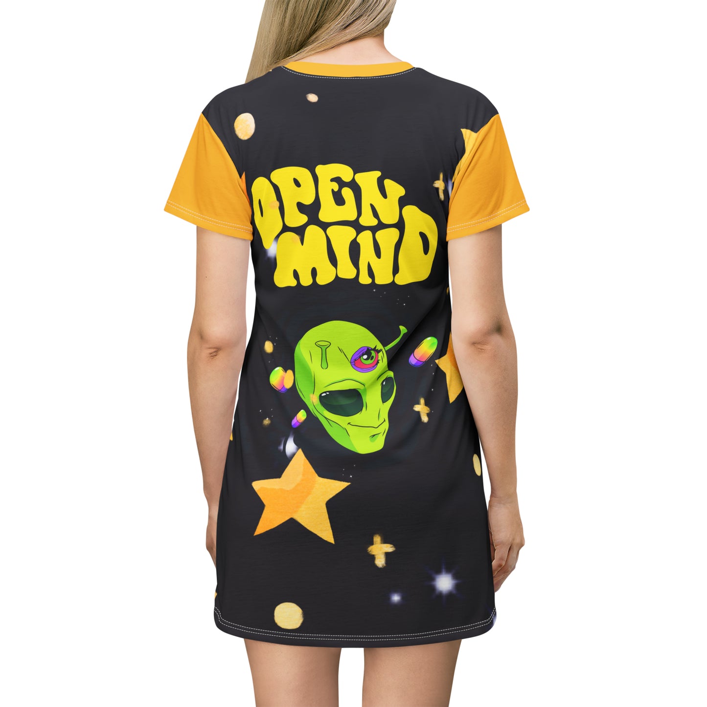 Open Mind T-Shirt Dress