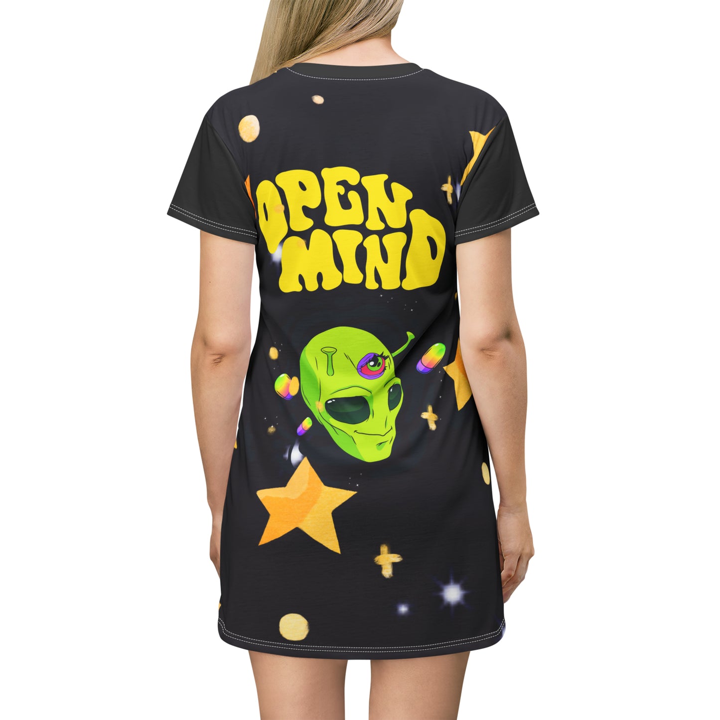 Open Mind T-Shirt Dress