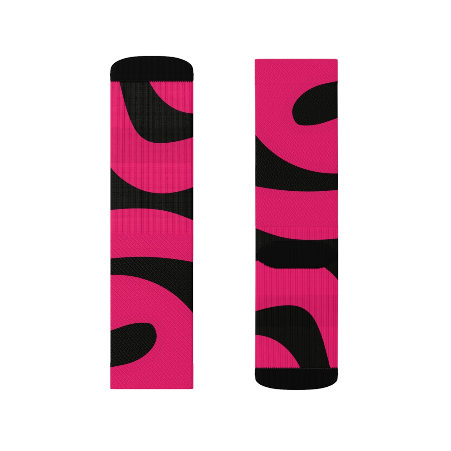 Pink Swirl Socks