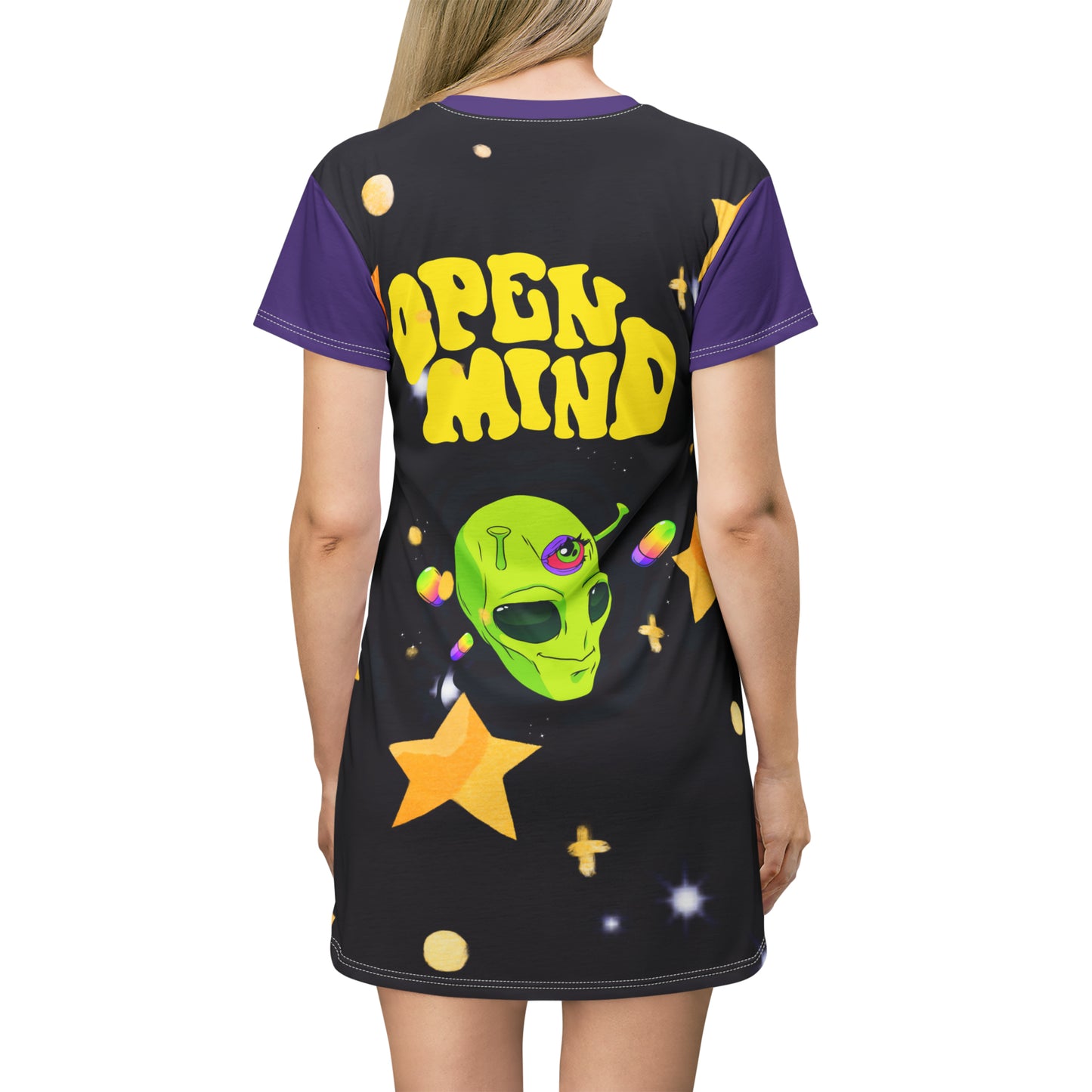 Open Mind T-Shirt Dress