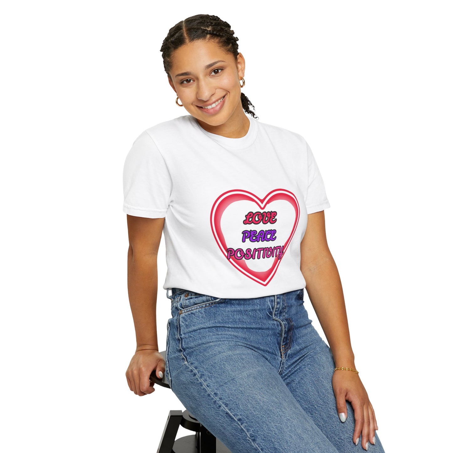 Love Peace Positivity Unisex T Shirt