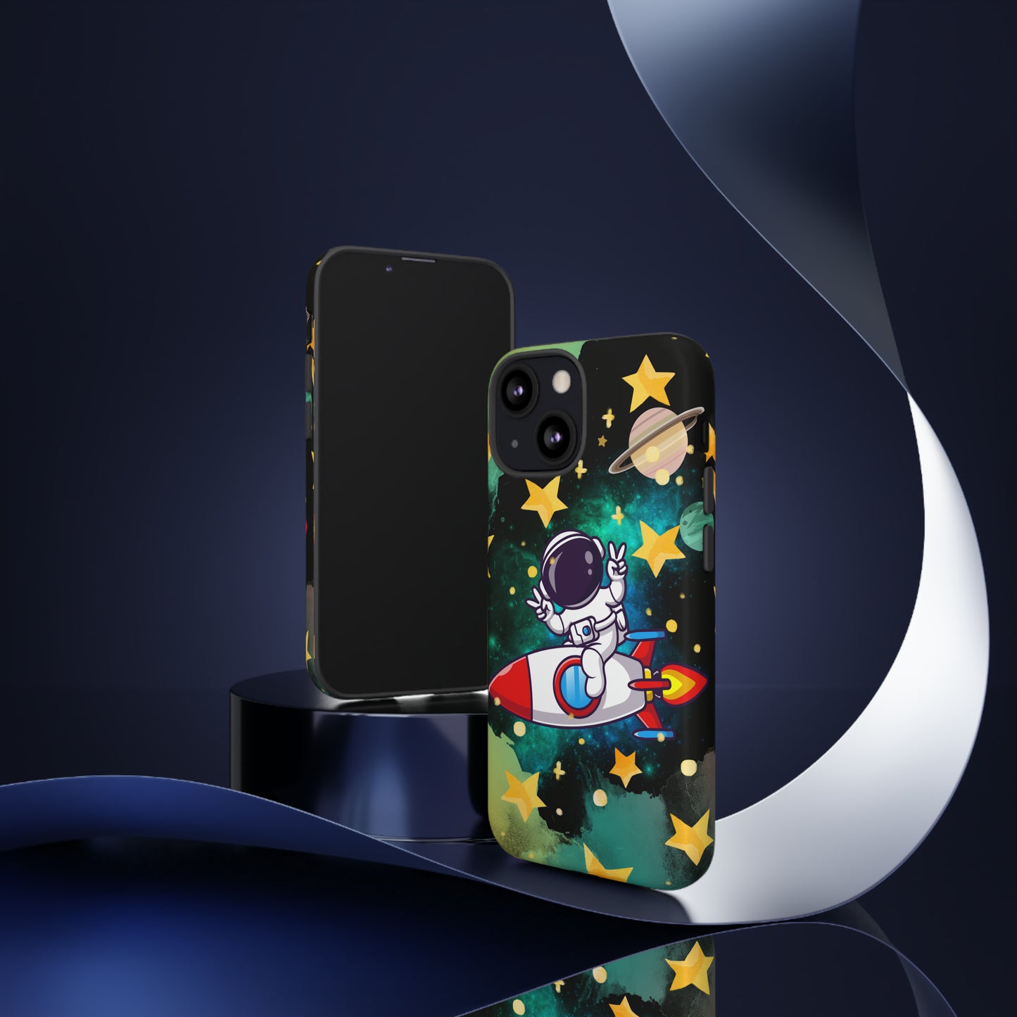 To the moon protective phone case