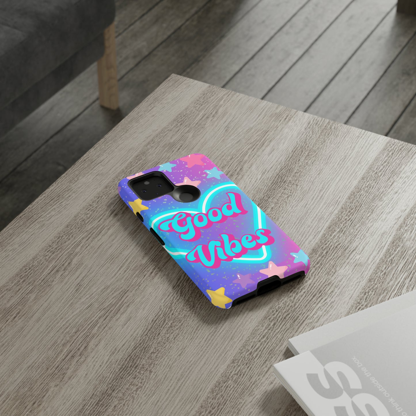 Good vibes girly phone case