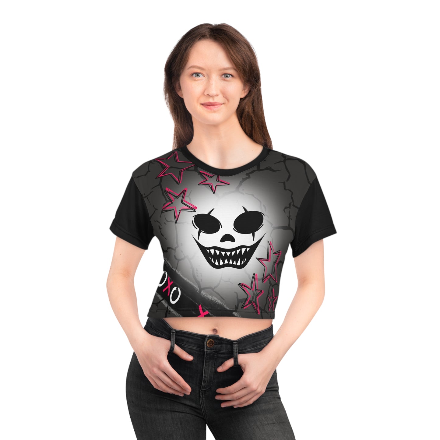 Creepy clown girl