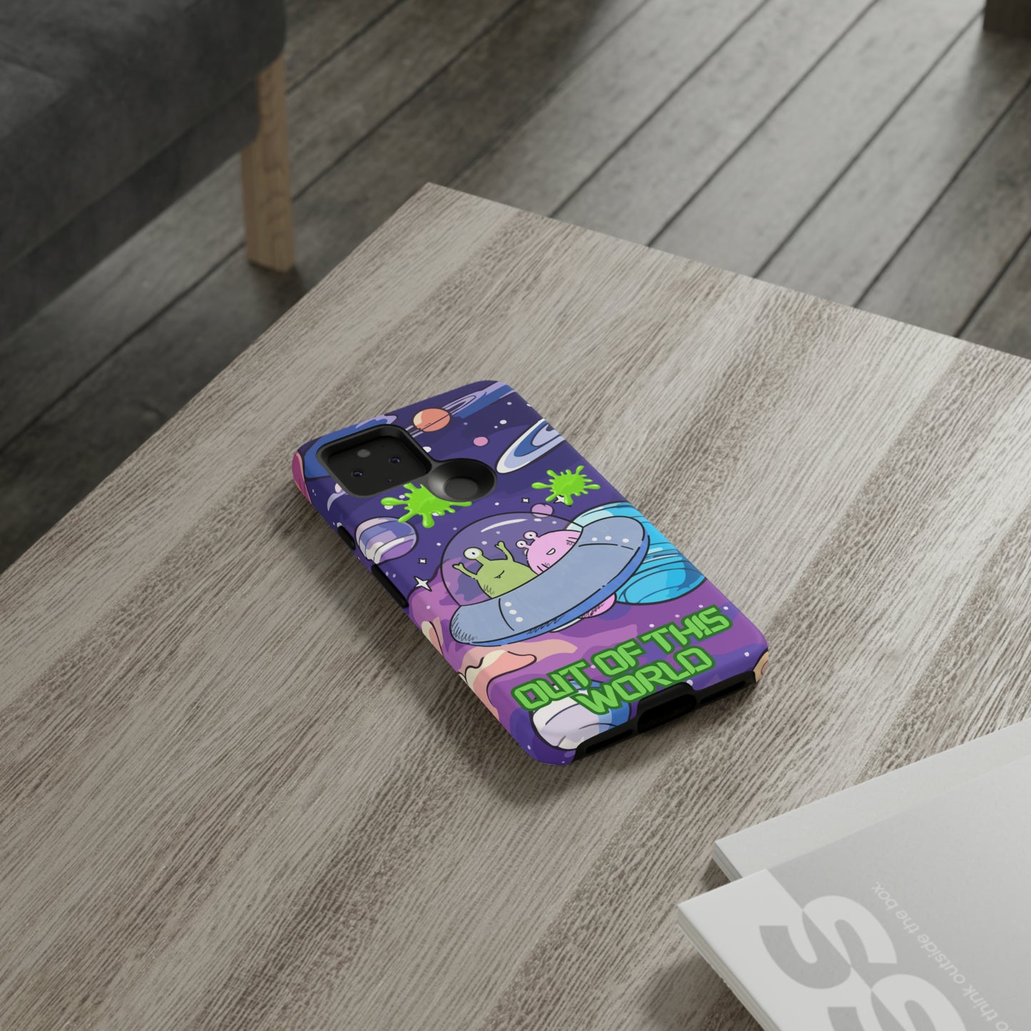Alien Space protective phone case
