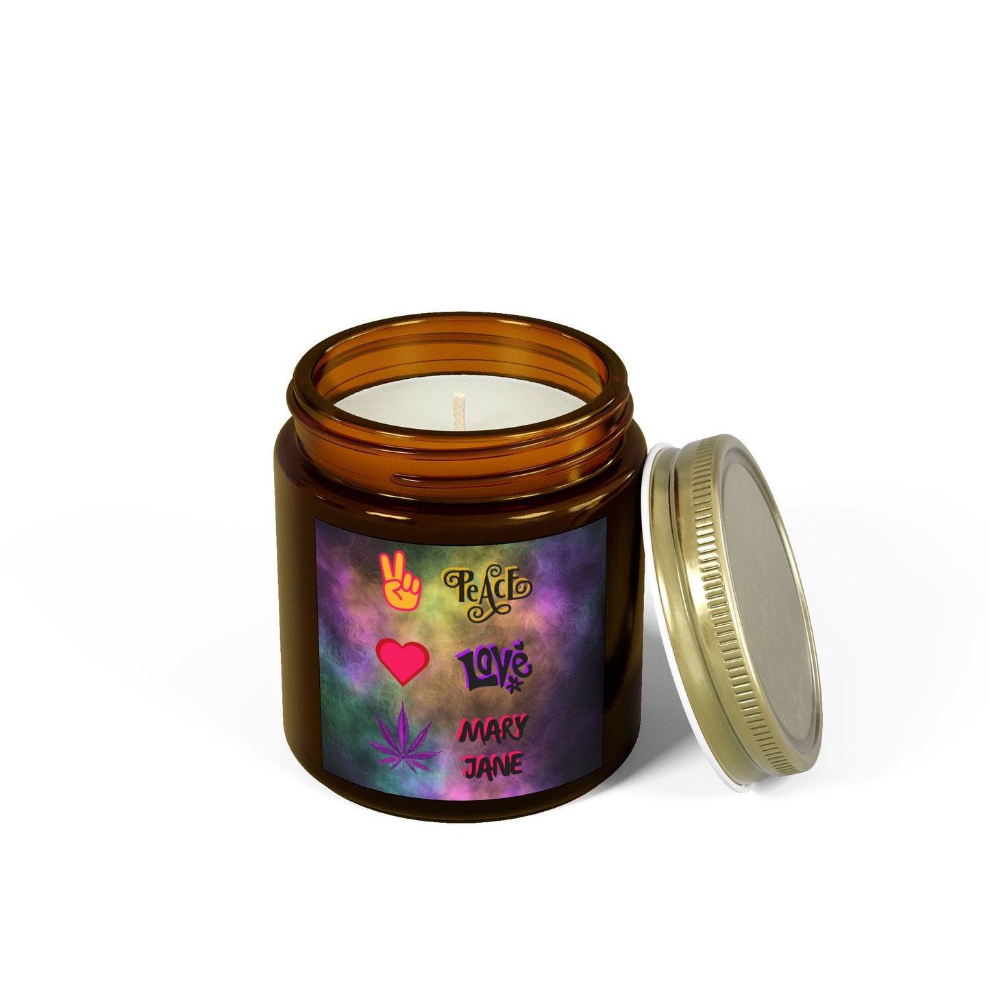 Peace & Love Scented Candle  4oz