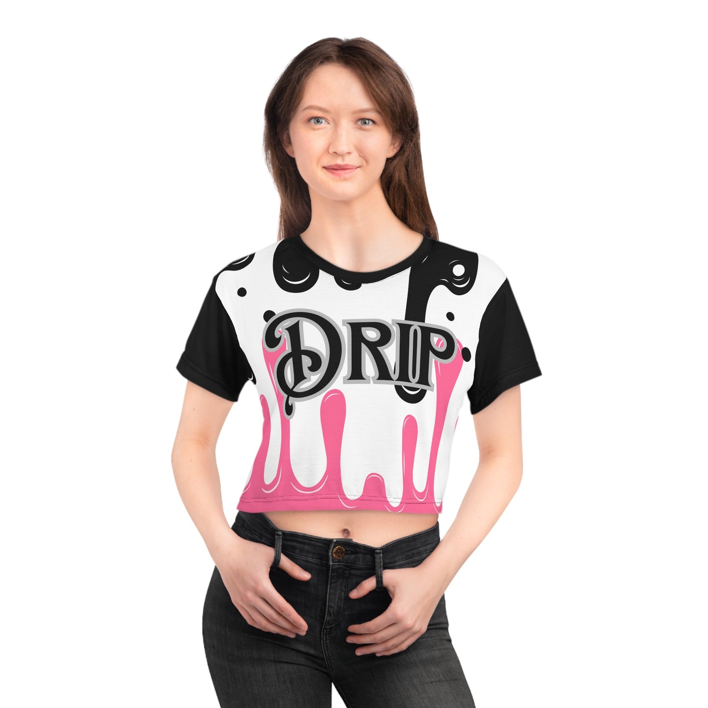 Drip Crop Top