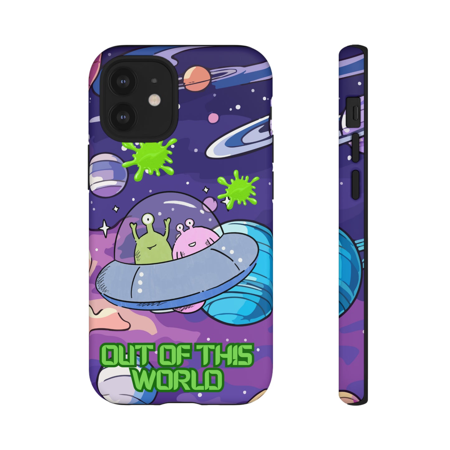 Alien Space protective phone case