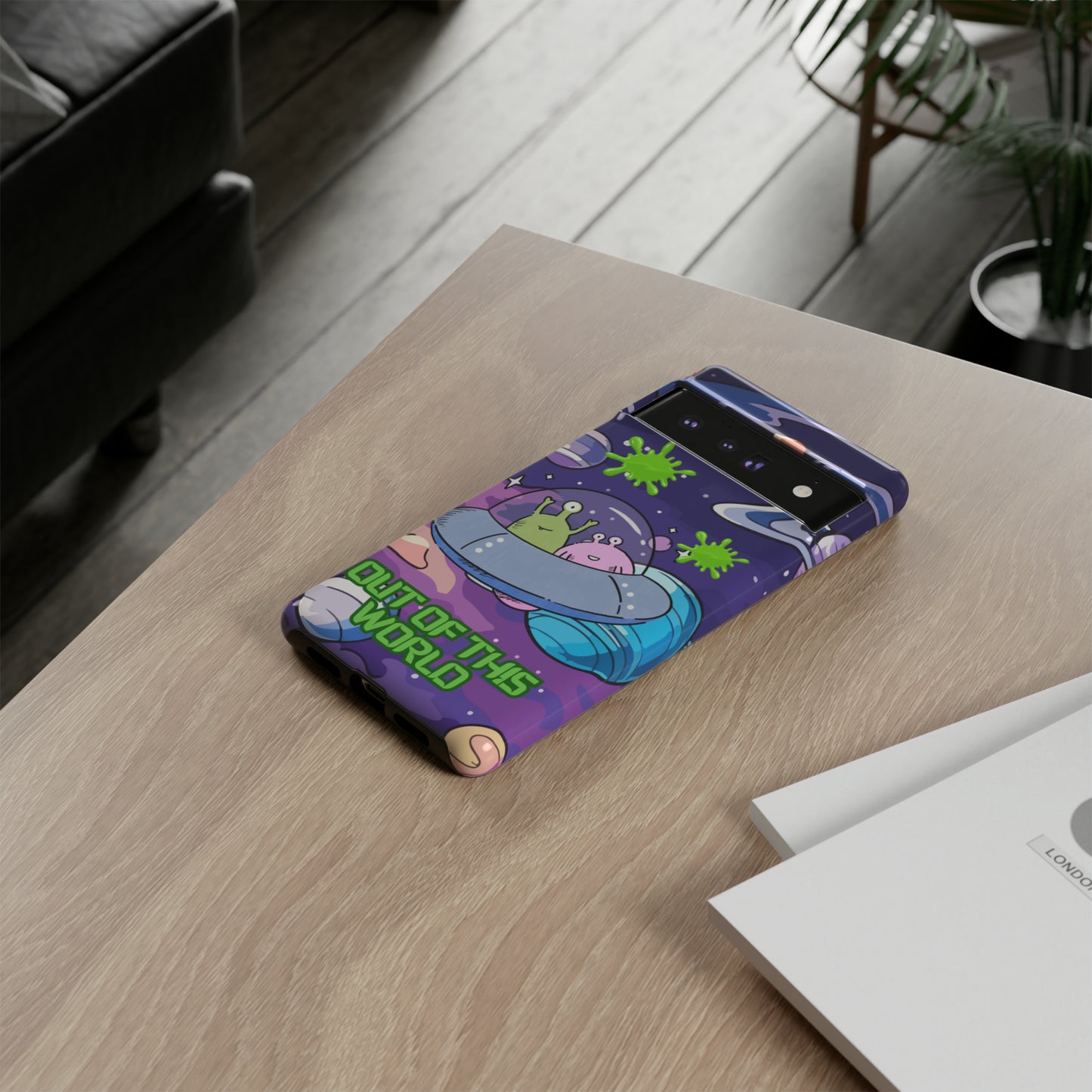 Alien Space protective phone case