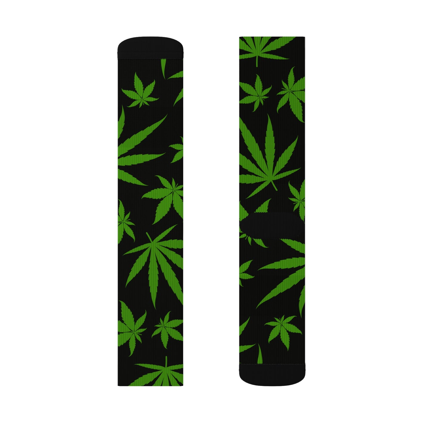 Green Weed Socks