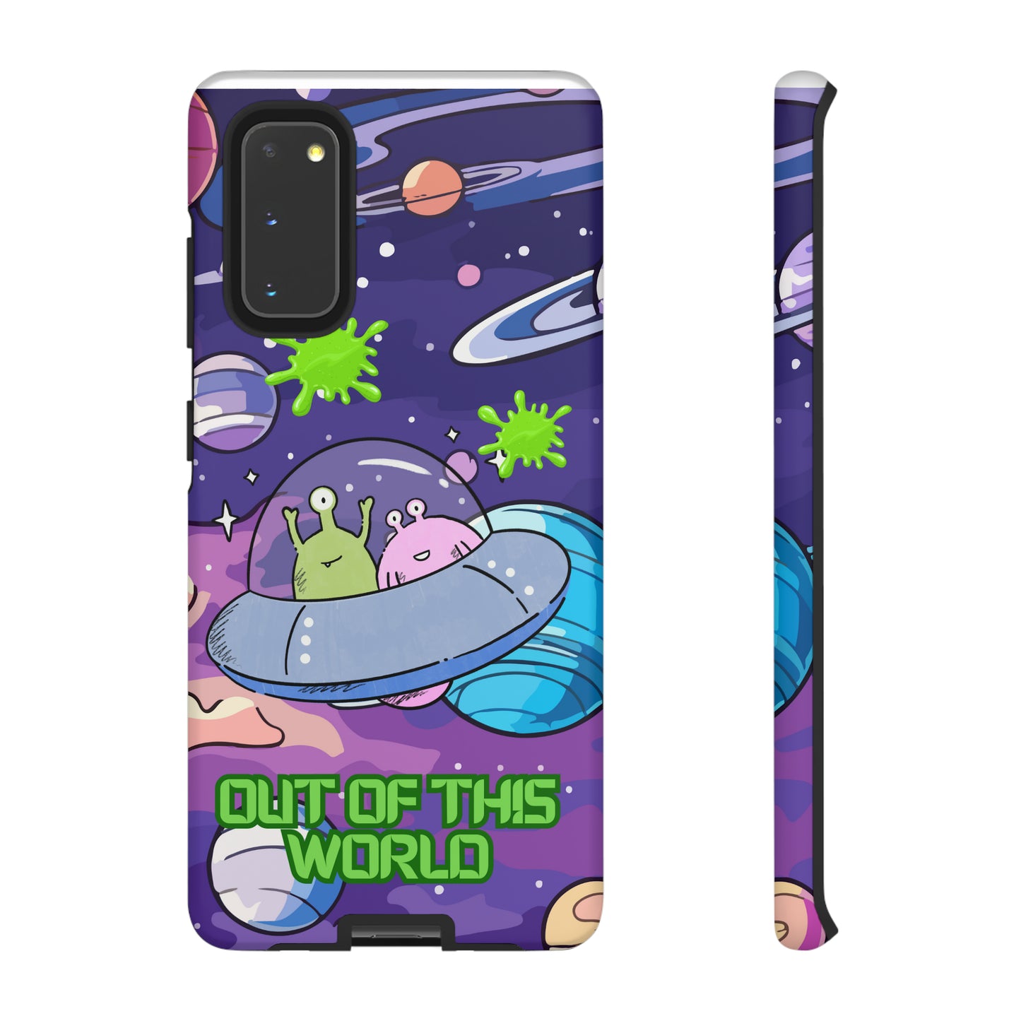 Alien Space protective phone case