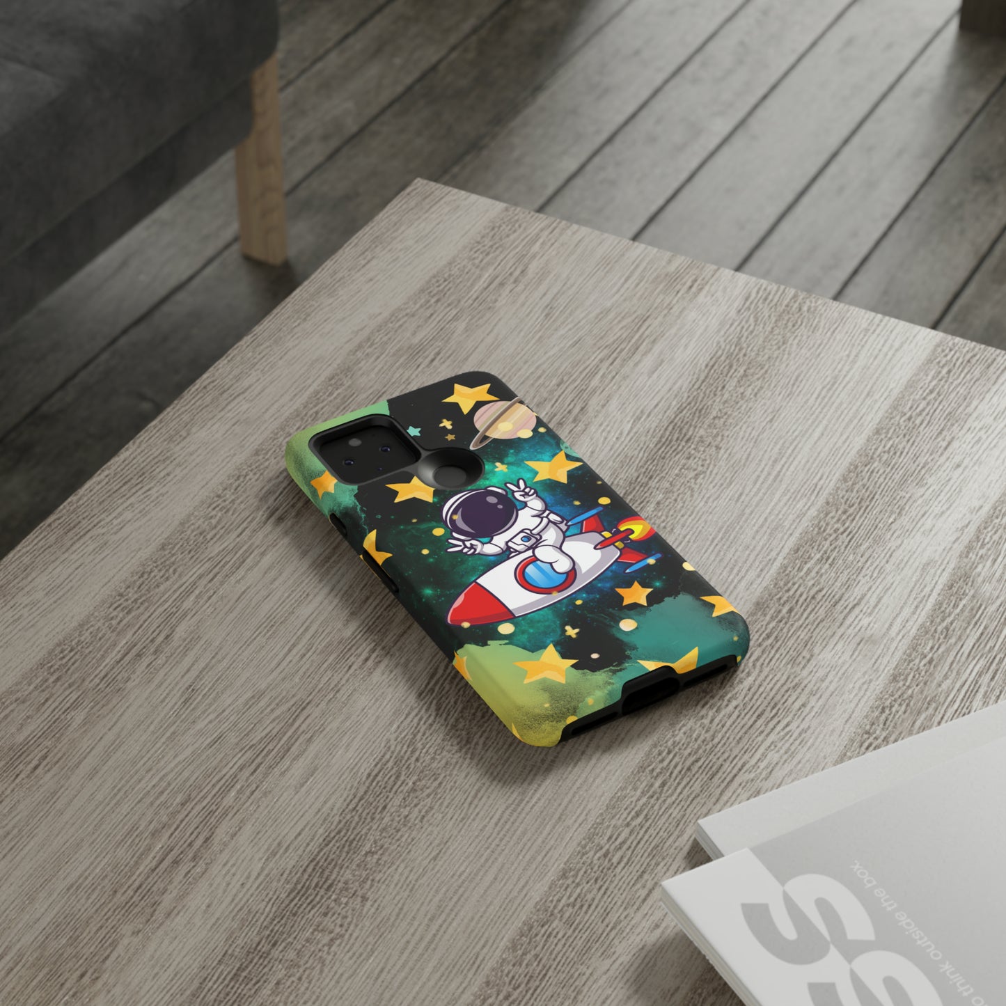 To the moon protective phone case