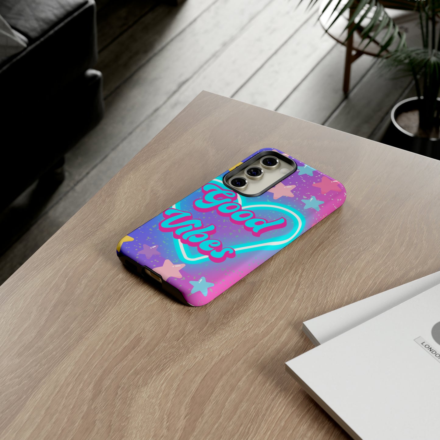 Good vibes girly phone case