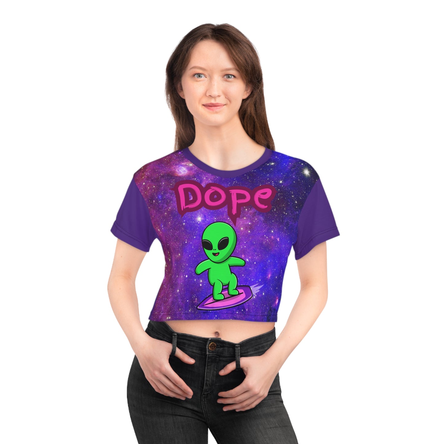 Dope Alien Crop Top