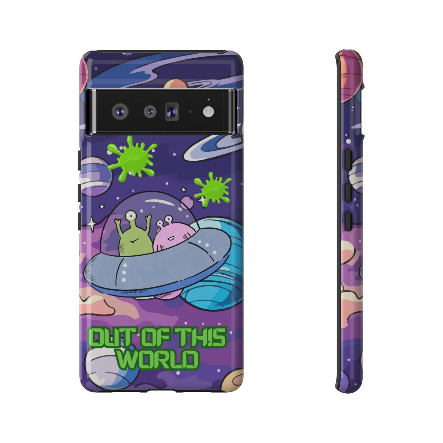 Alien Space protective phone case