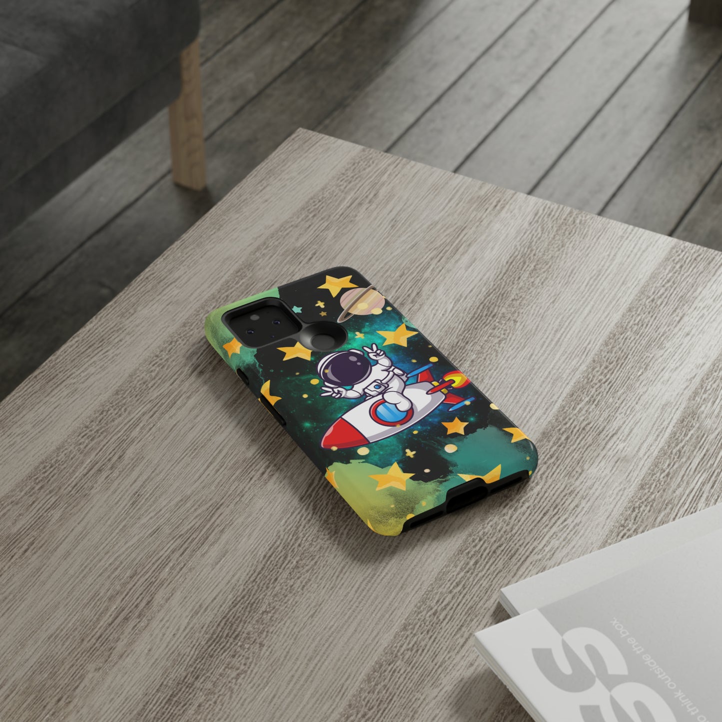 To the moon protective phone case