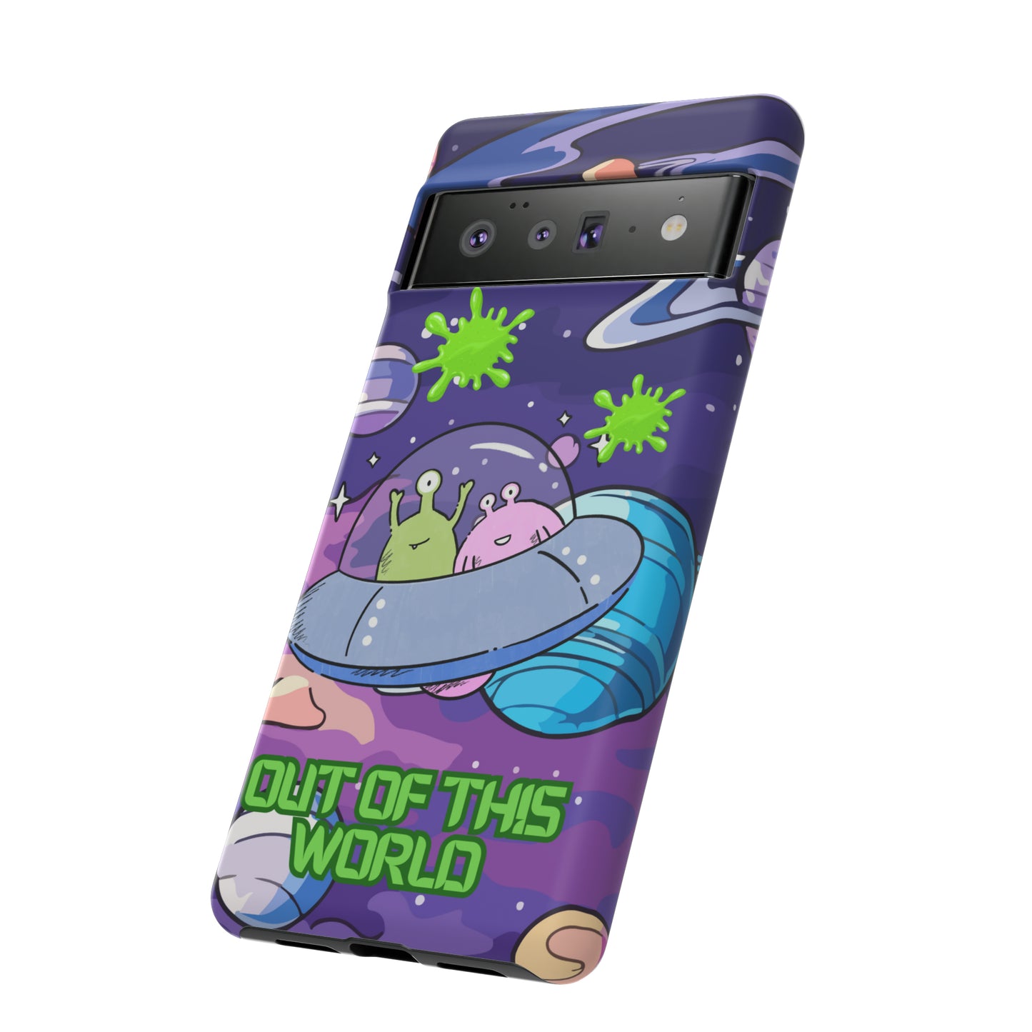 Alien Space protective phone case