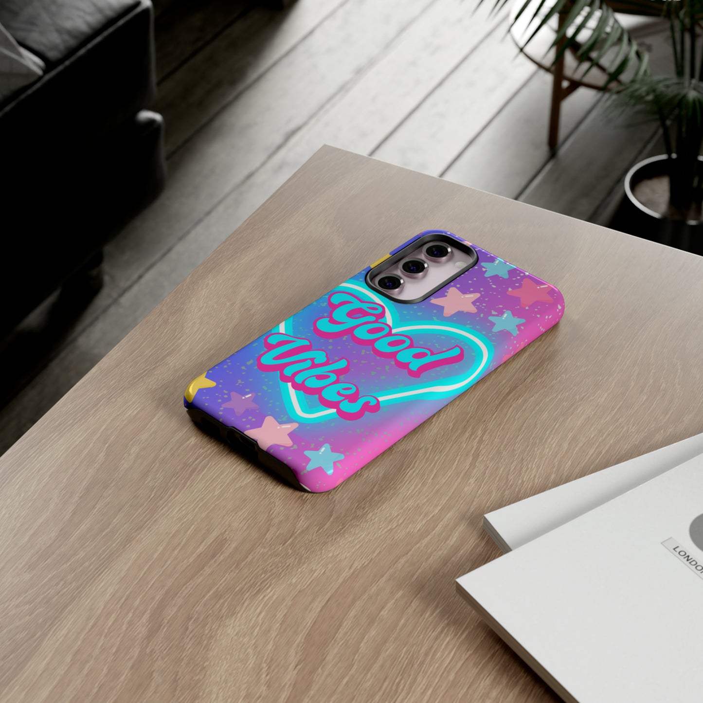 Good vibes girly phone case