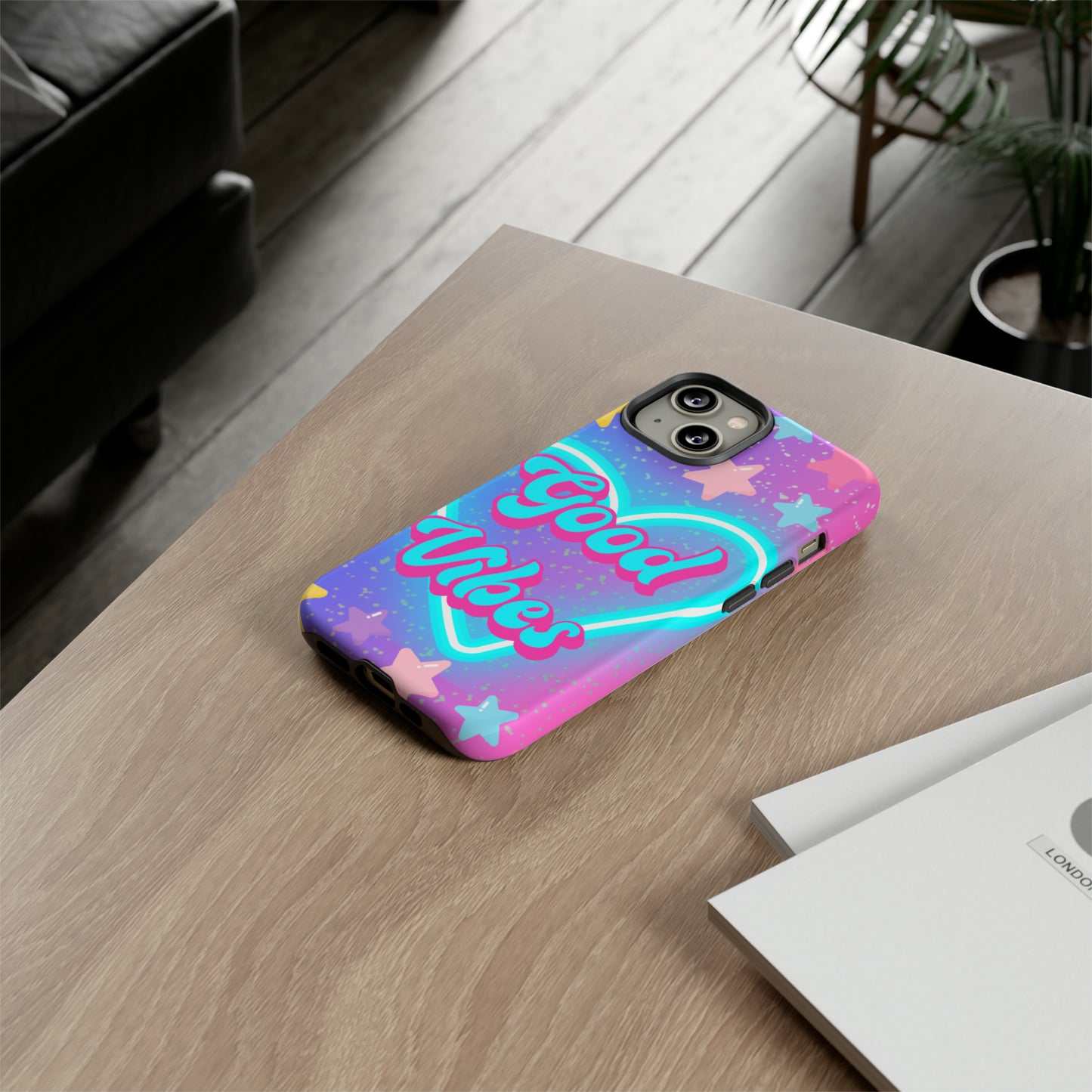 Good vibes girly phone case