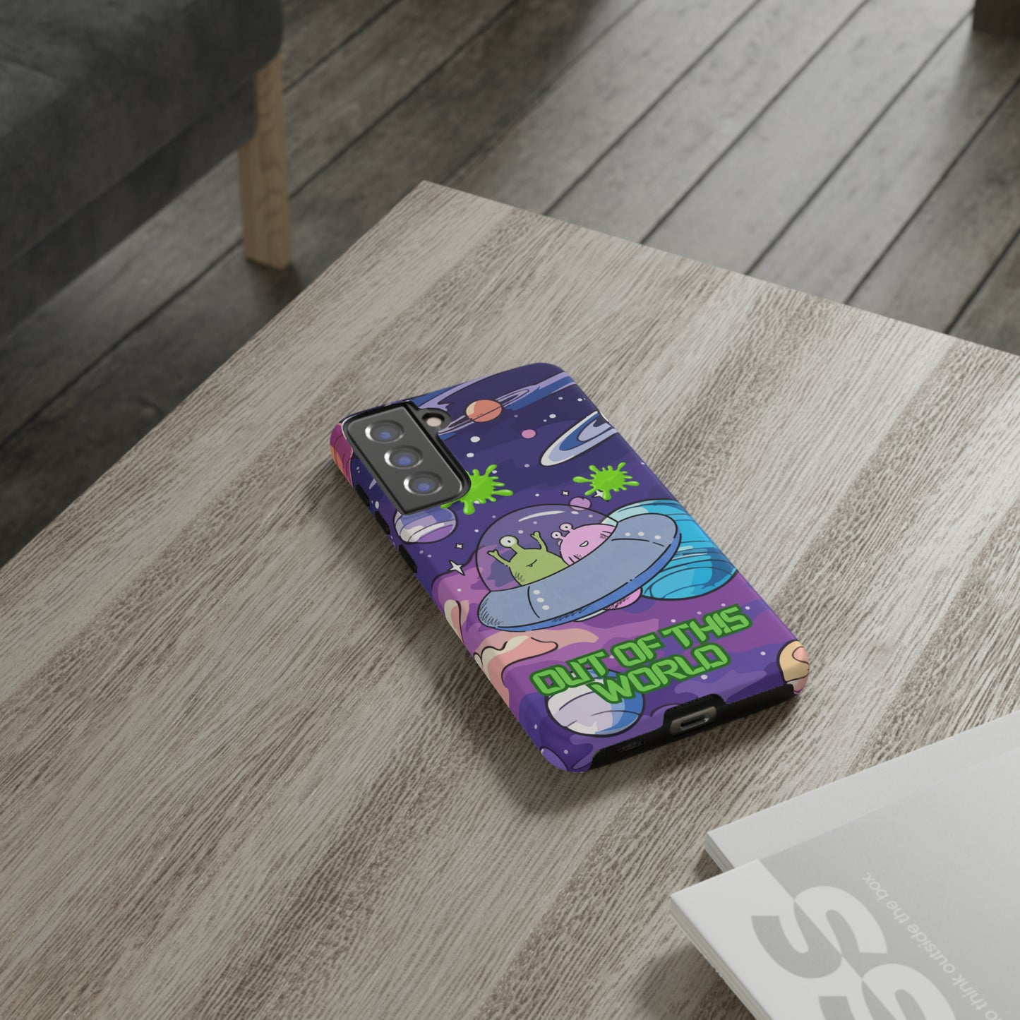 Alien Space protective phone case
