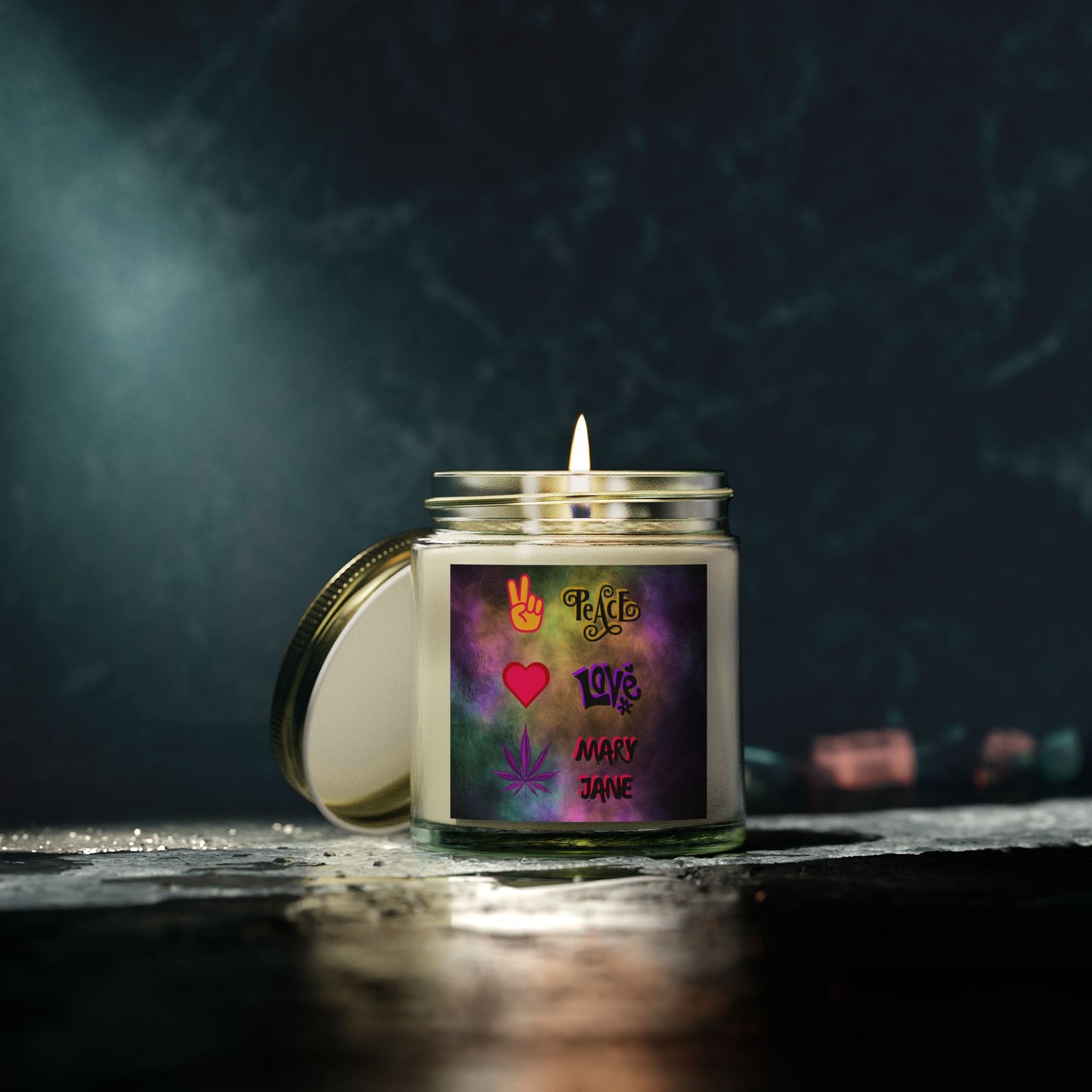 Peace & Love Scented Candle  4oz