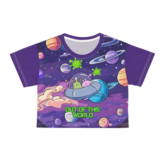 Out of this world crop top