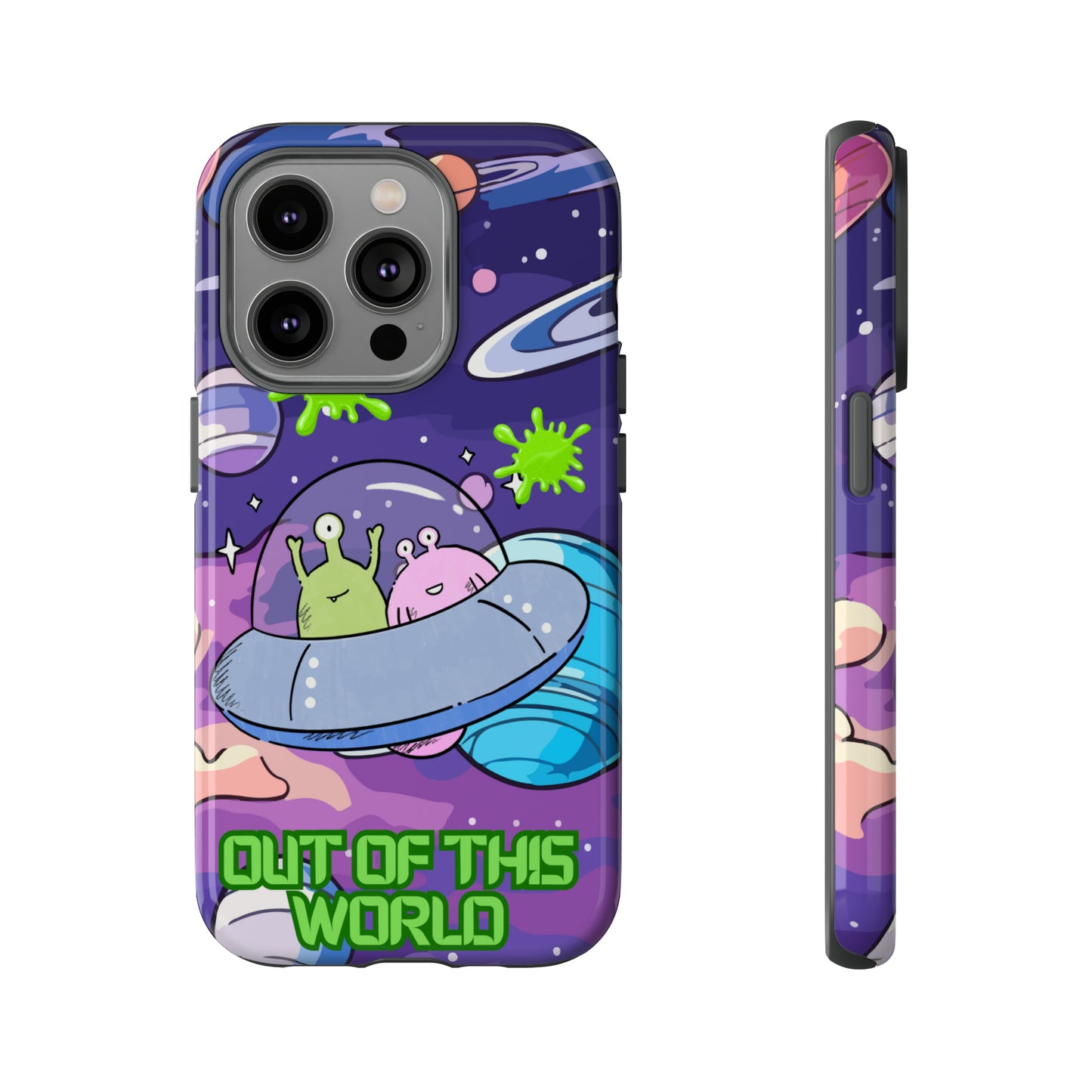 Alien Space protective phone case