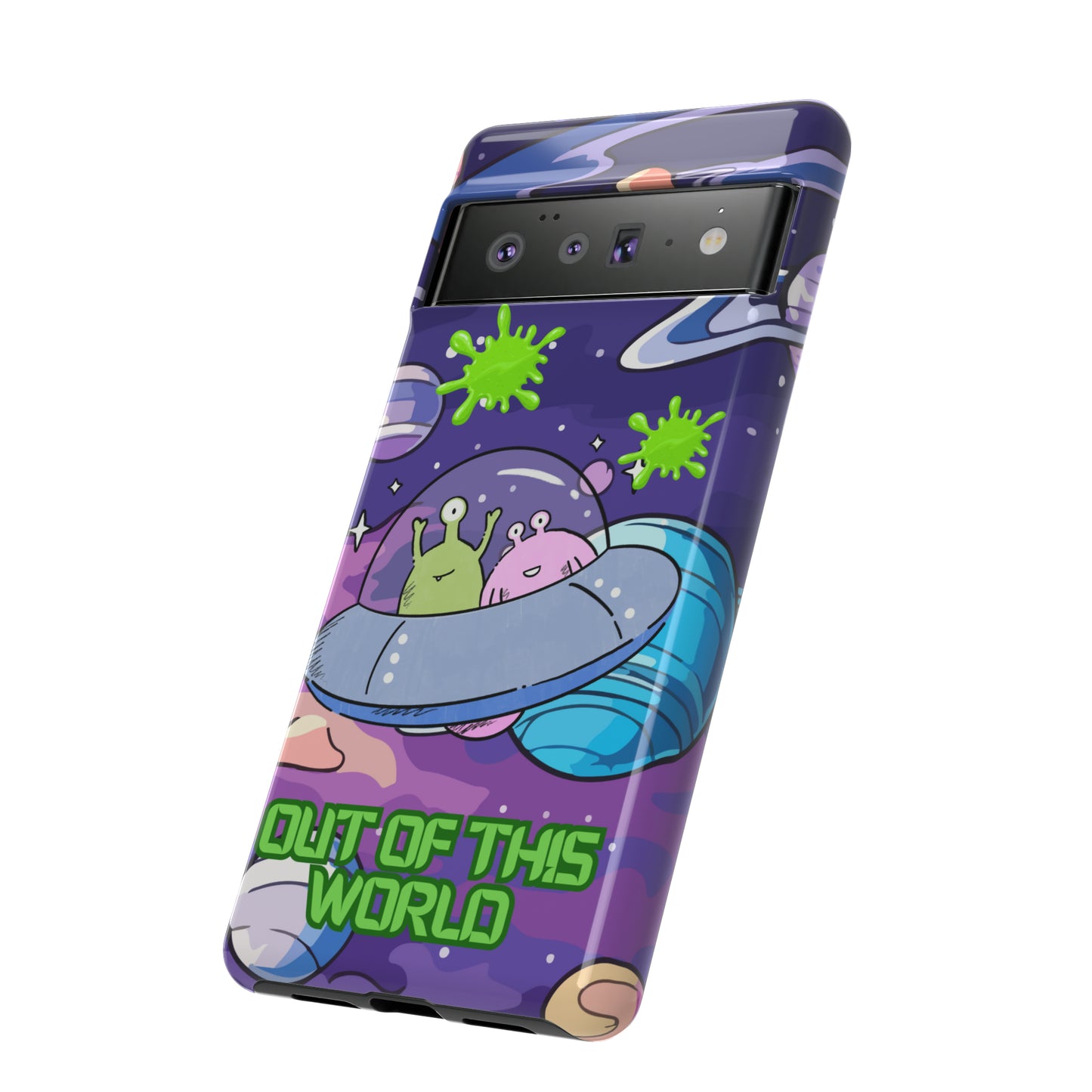 Alien Space protective phone case
