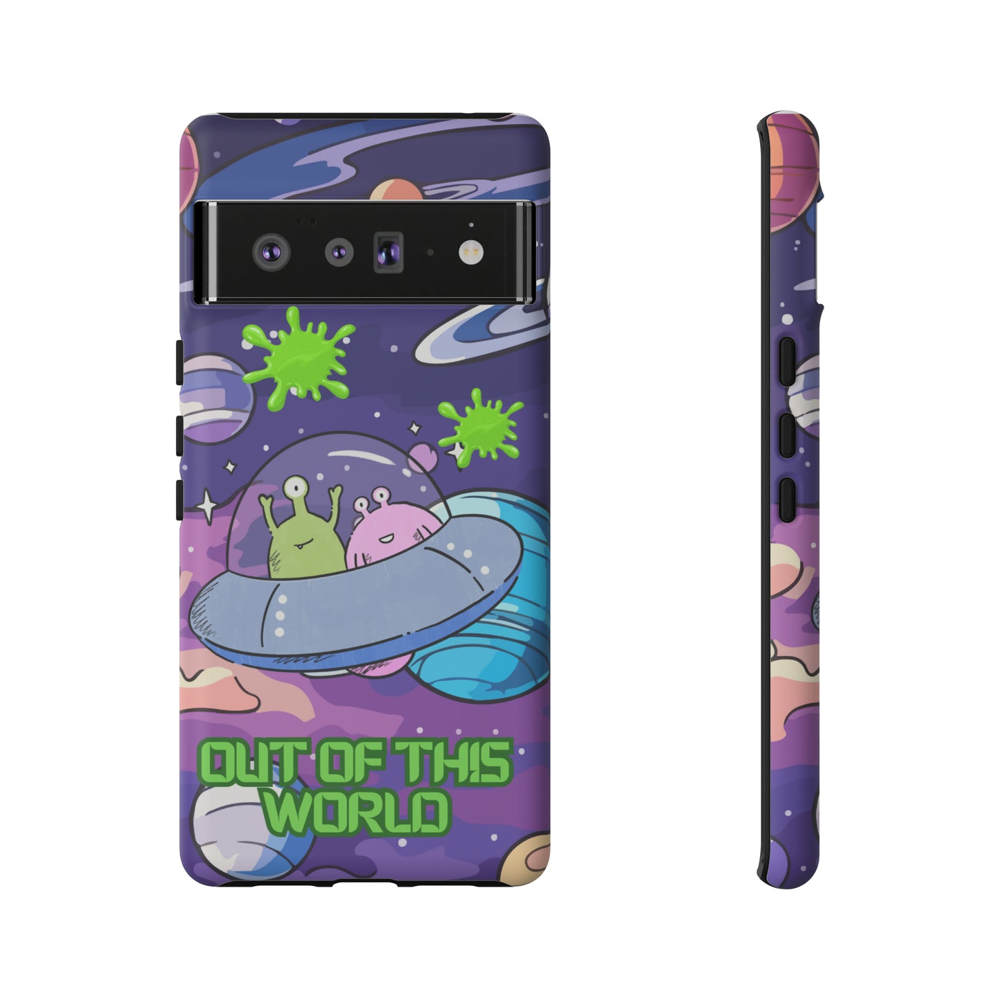Alien Space protective phone case