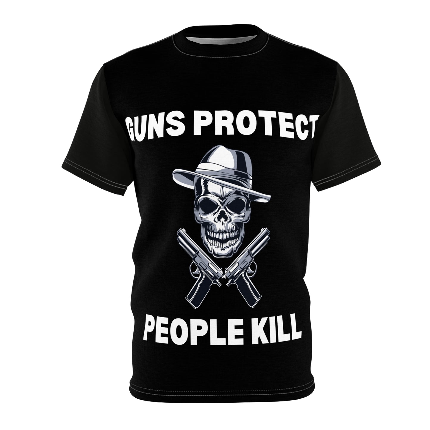 Guns Protect People Kill Mens T Shirt