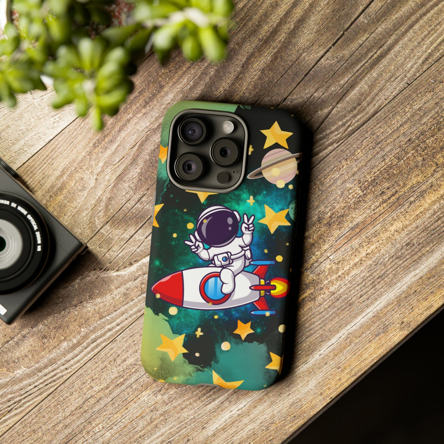 To the moon protective phone case