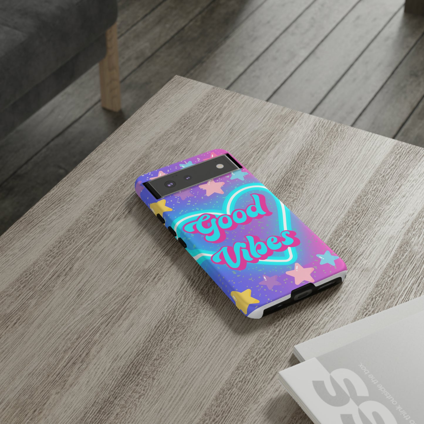Good vibes girly phone case