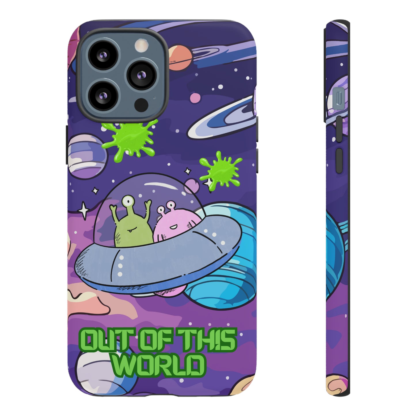 Alien Space protective phone case