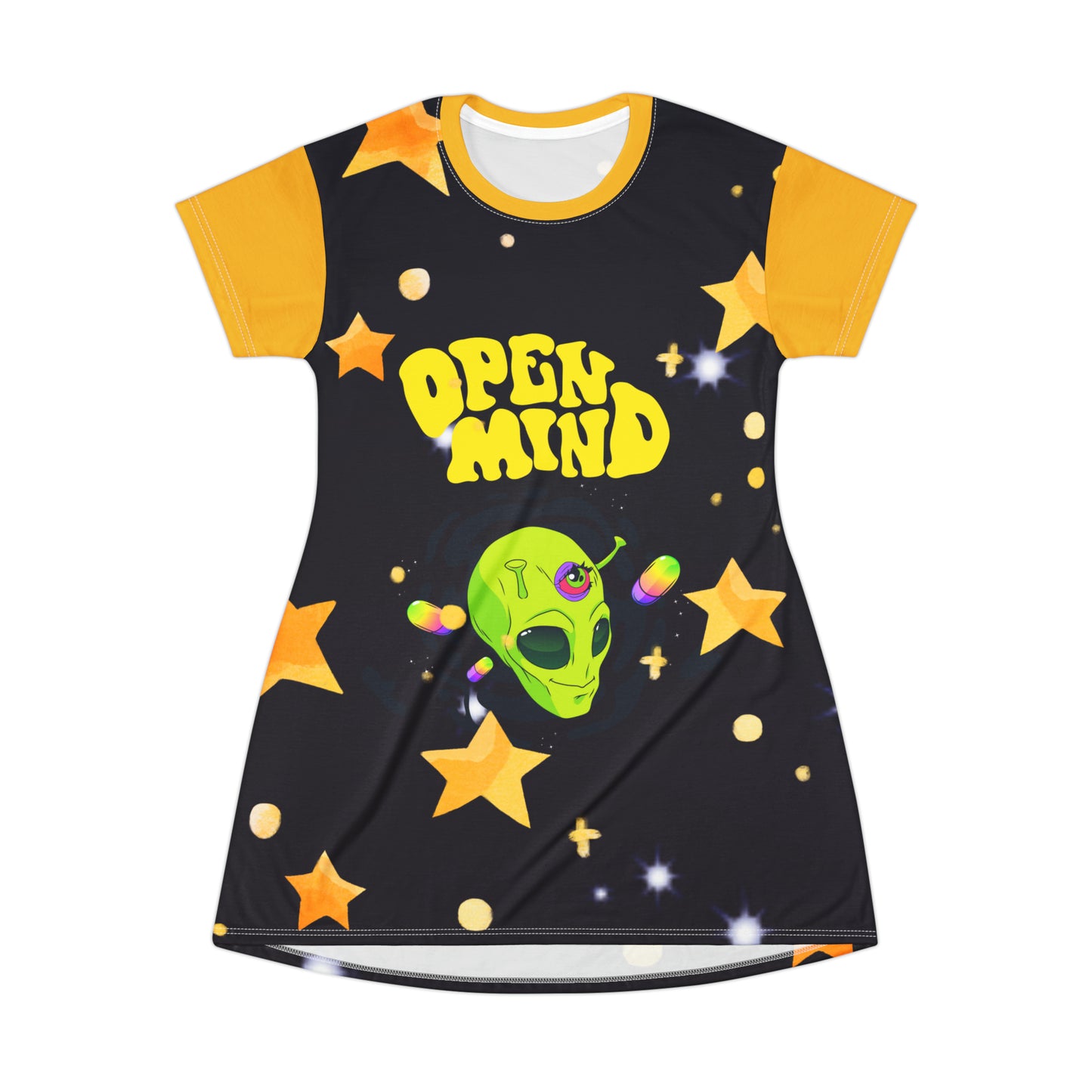 Open Mind T-Shirt Dress