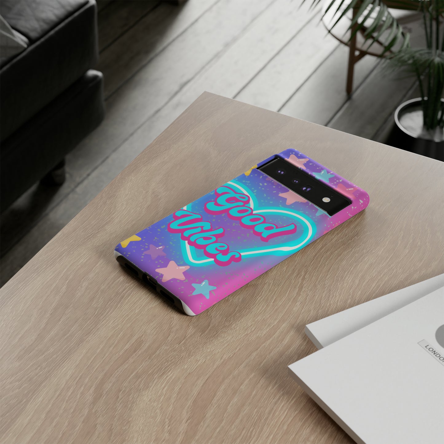 Good vibes girly phone case