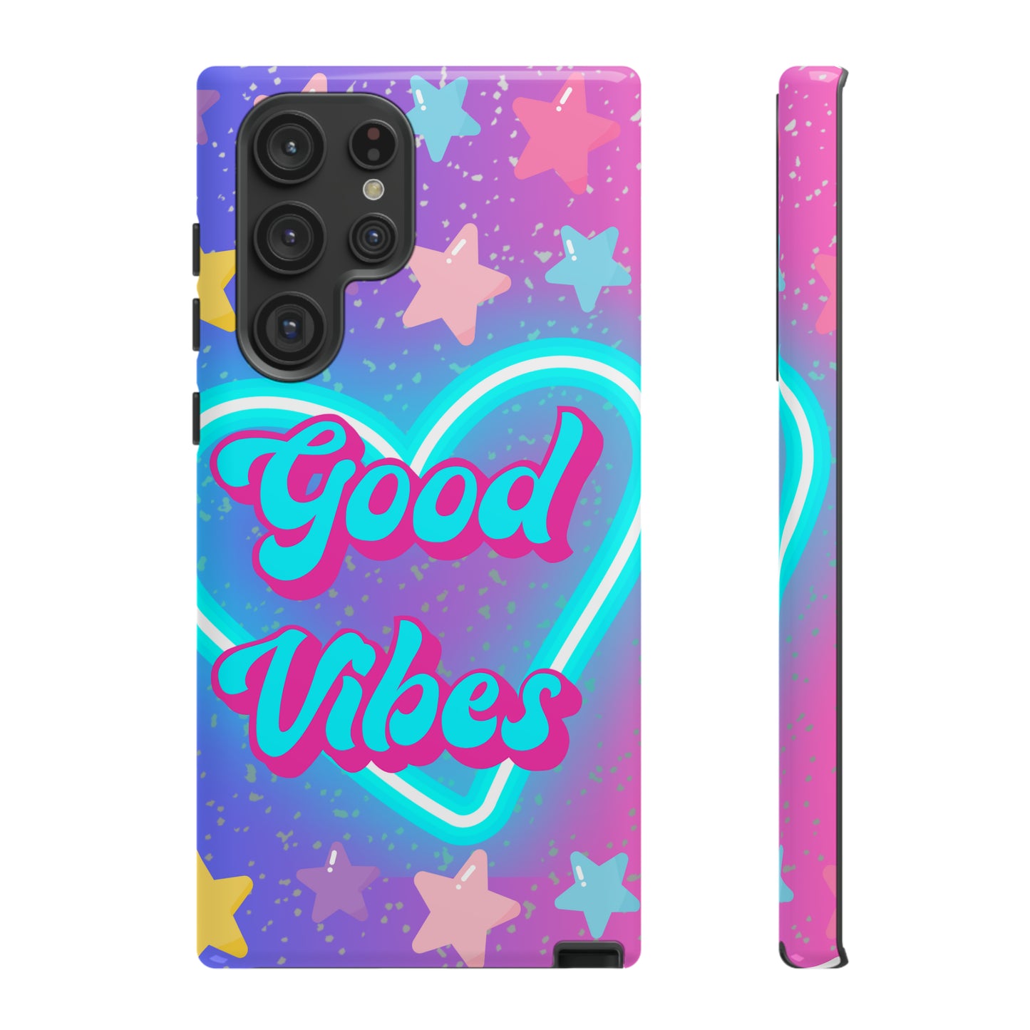 Good vibes girly phone case