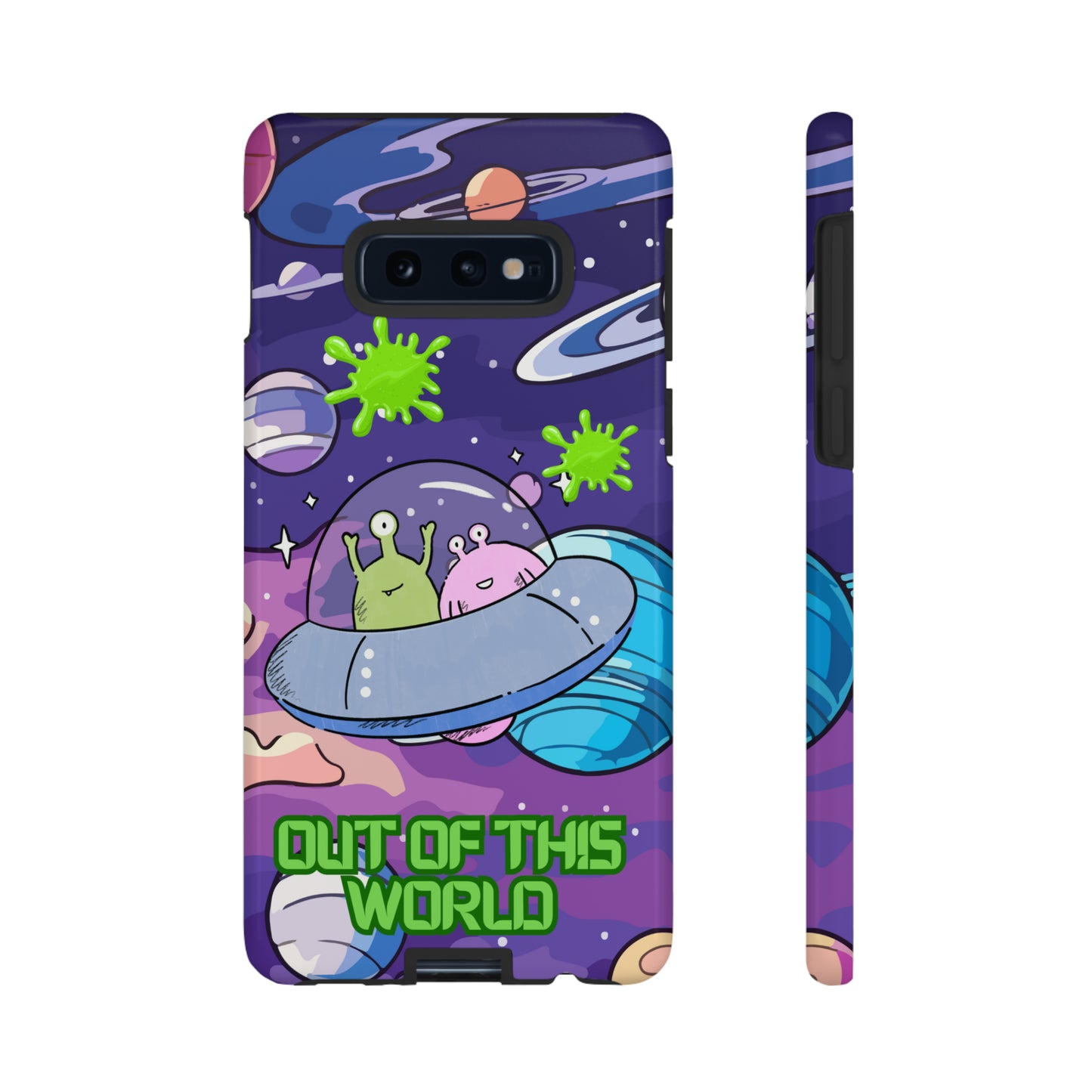 Alien Space protective phone case