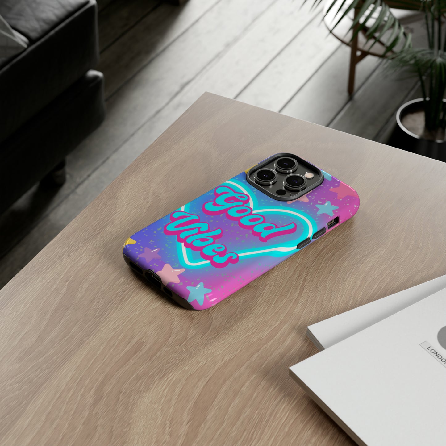 Good vibes girly phone case
