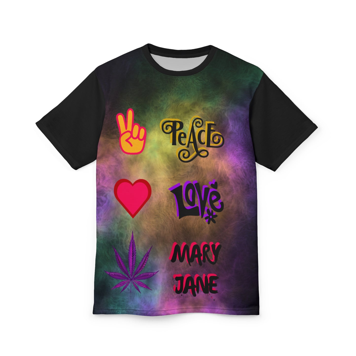 Peace & Love Unisex T - Shirt