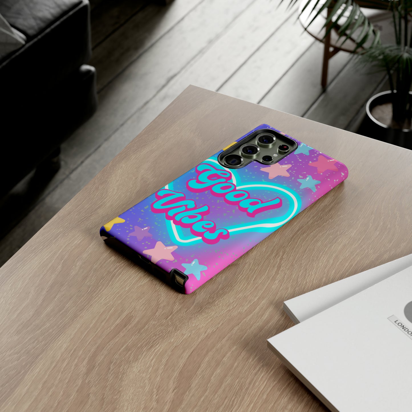 Good vibes girly phone case