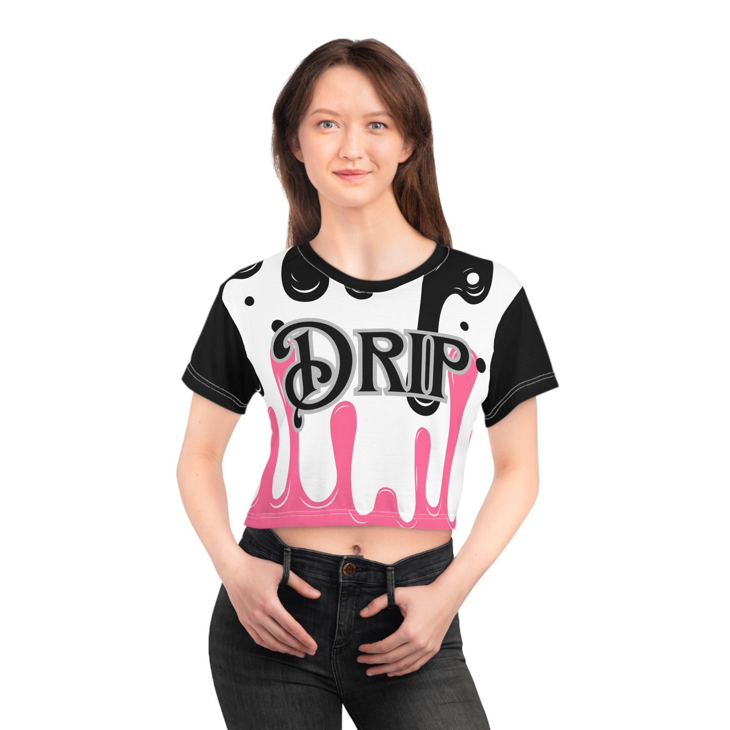 Drip Crop Top