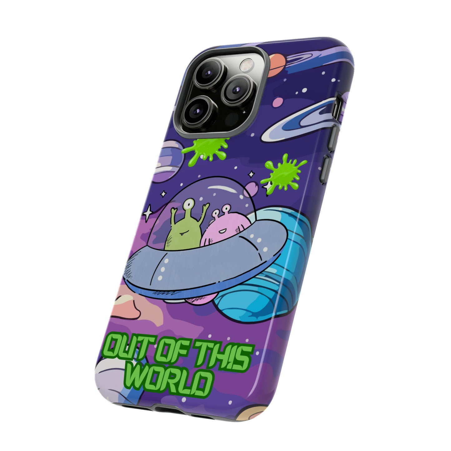 Alien Space protective phone case
