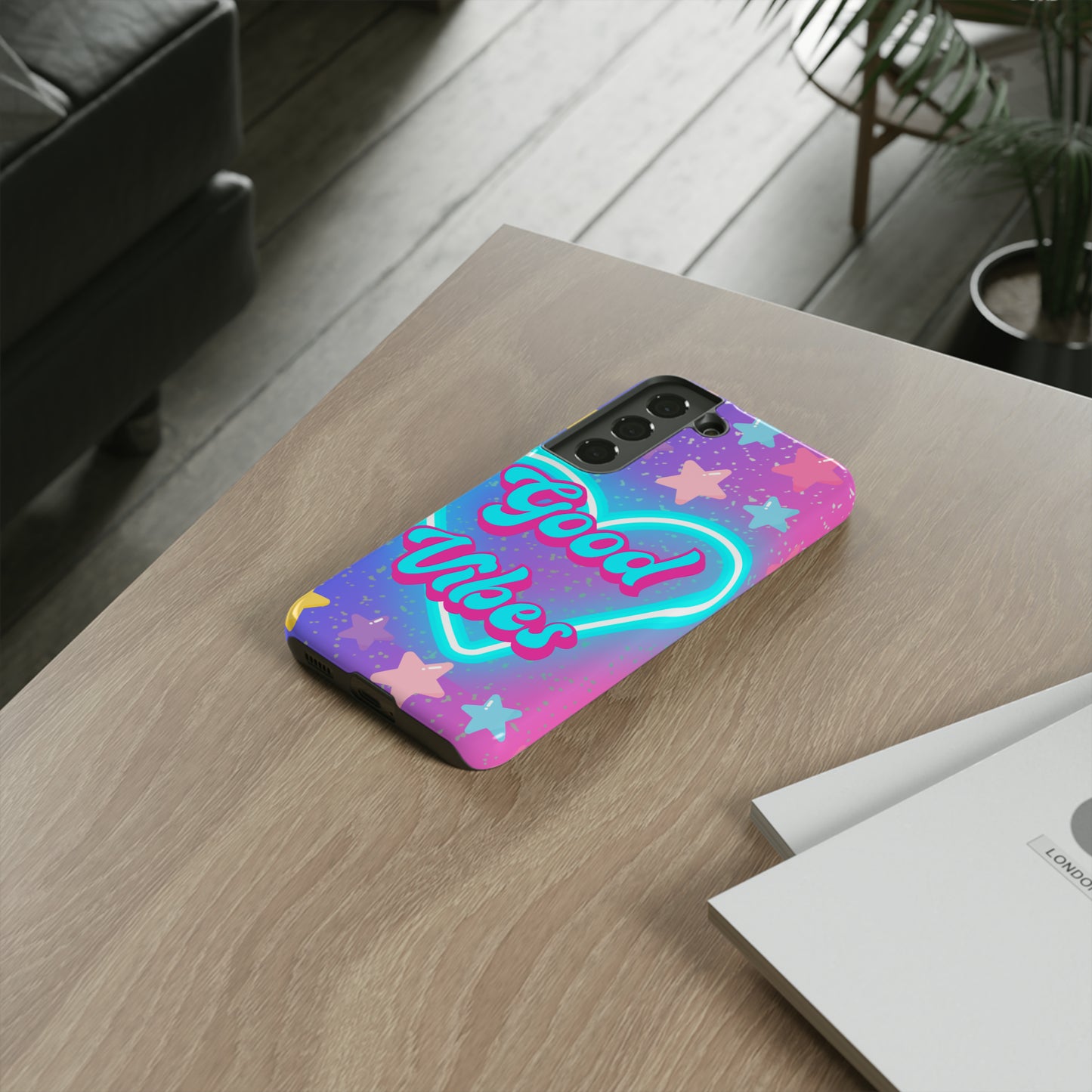 Good vibes girly phone case