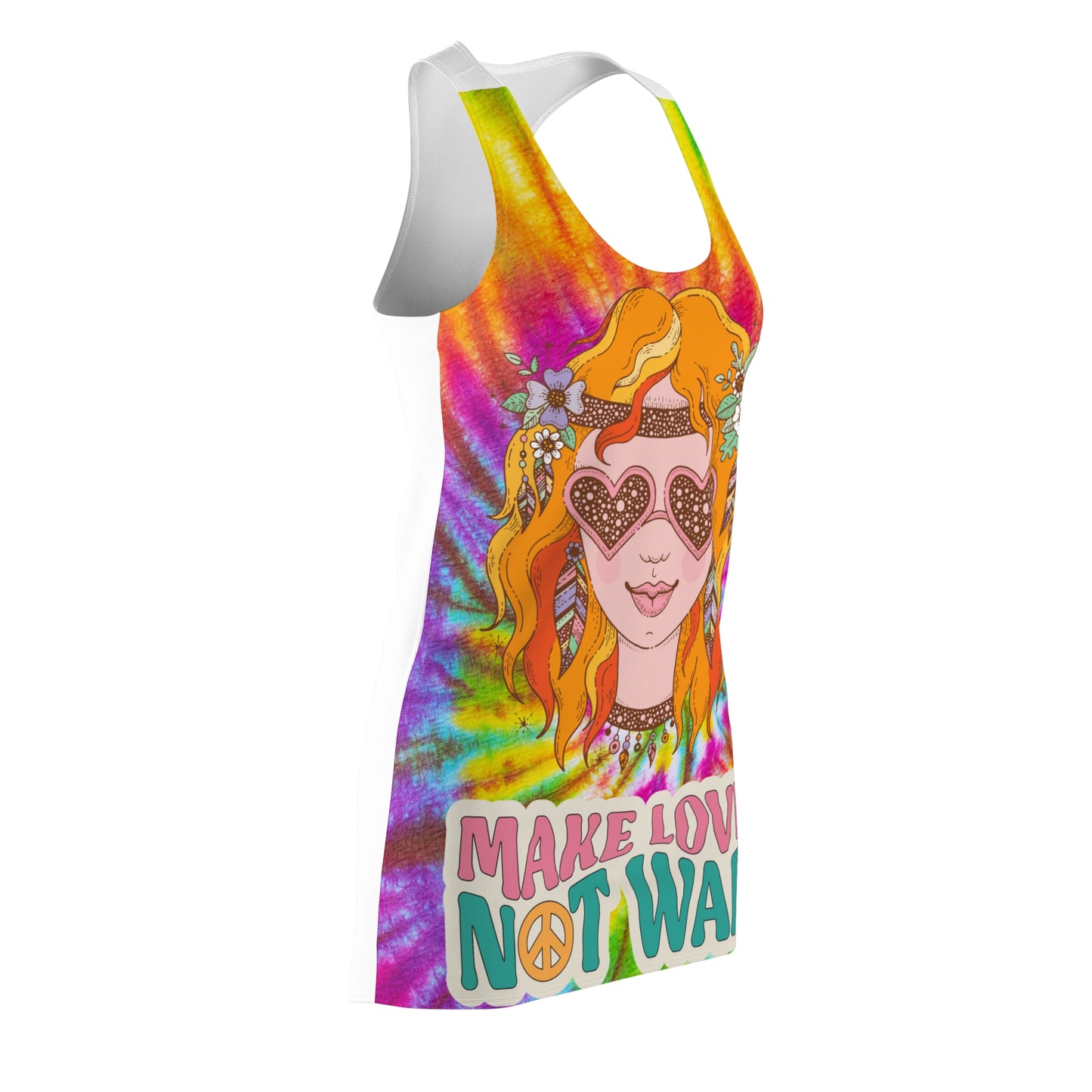 Make love not war dress