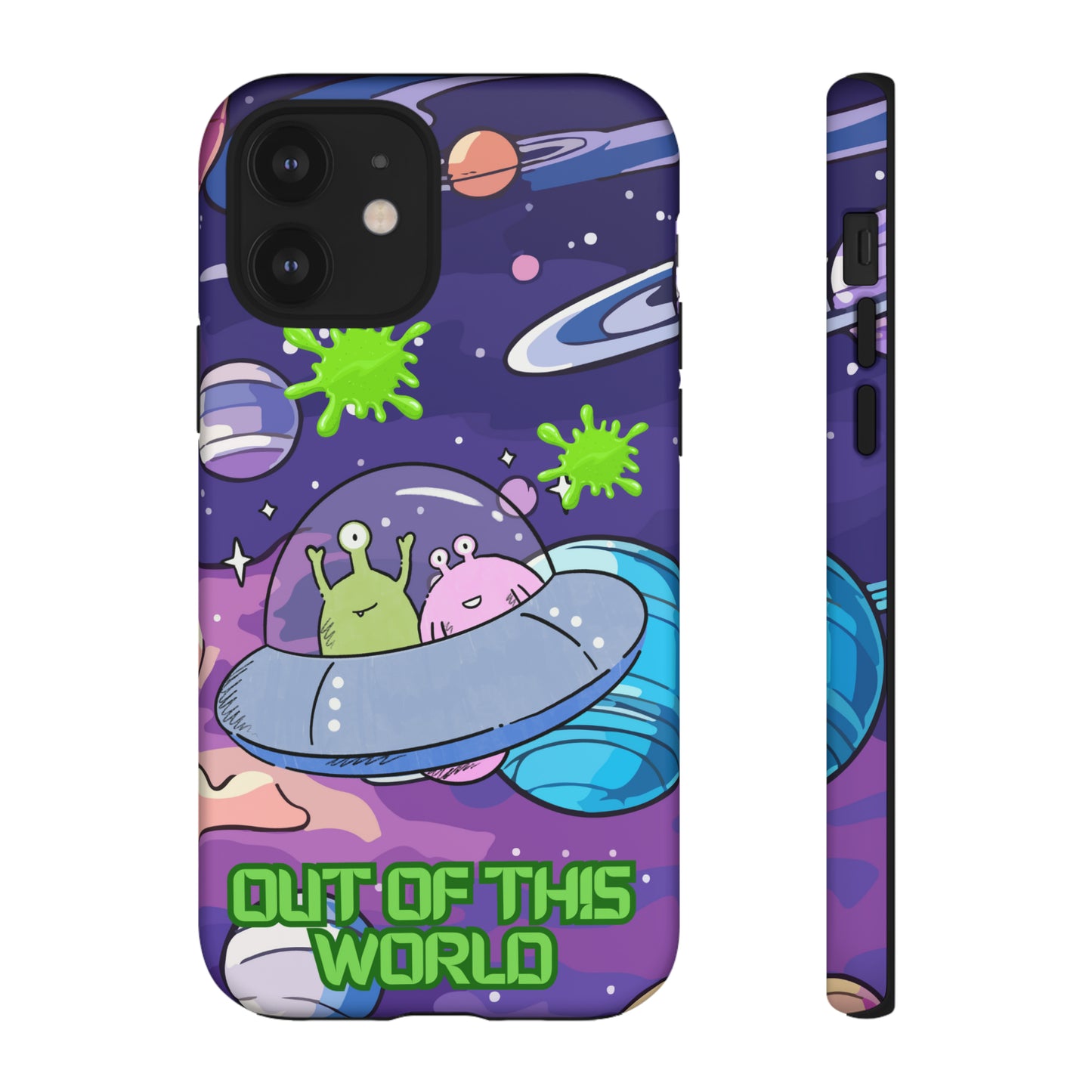 Alien Space protective phone case