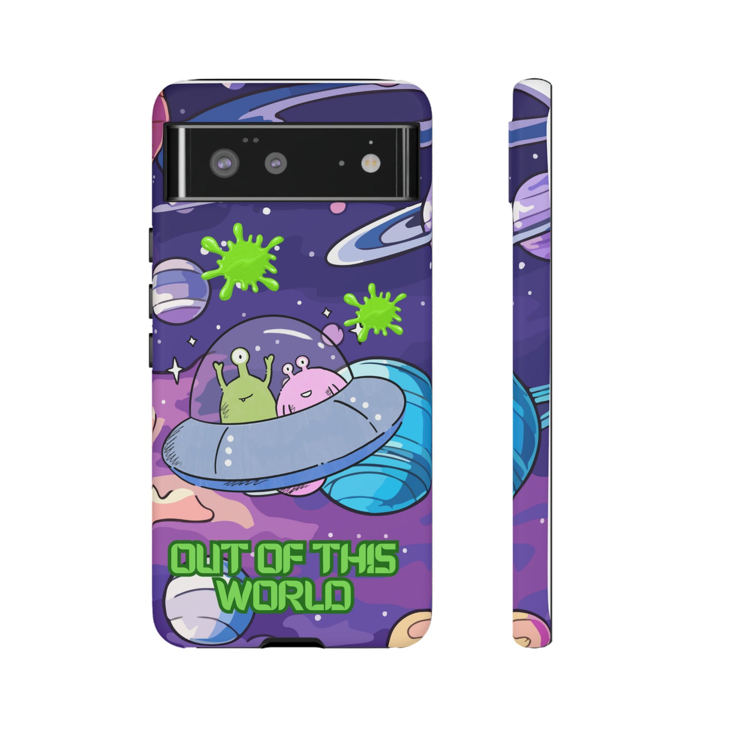 Alien Space protective phone case