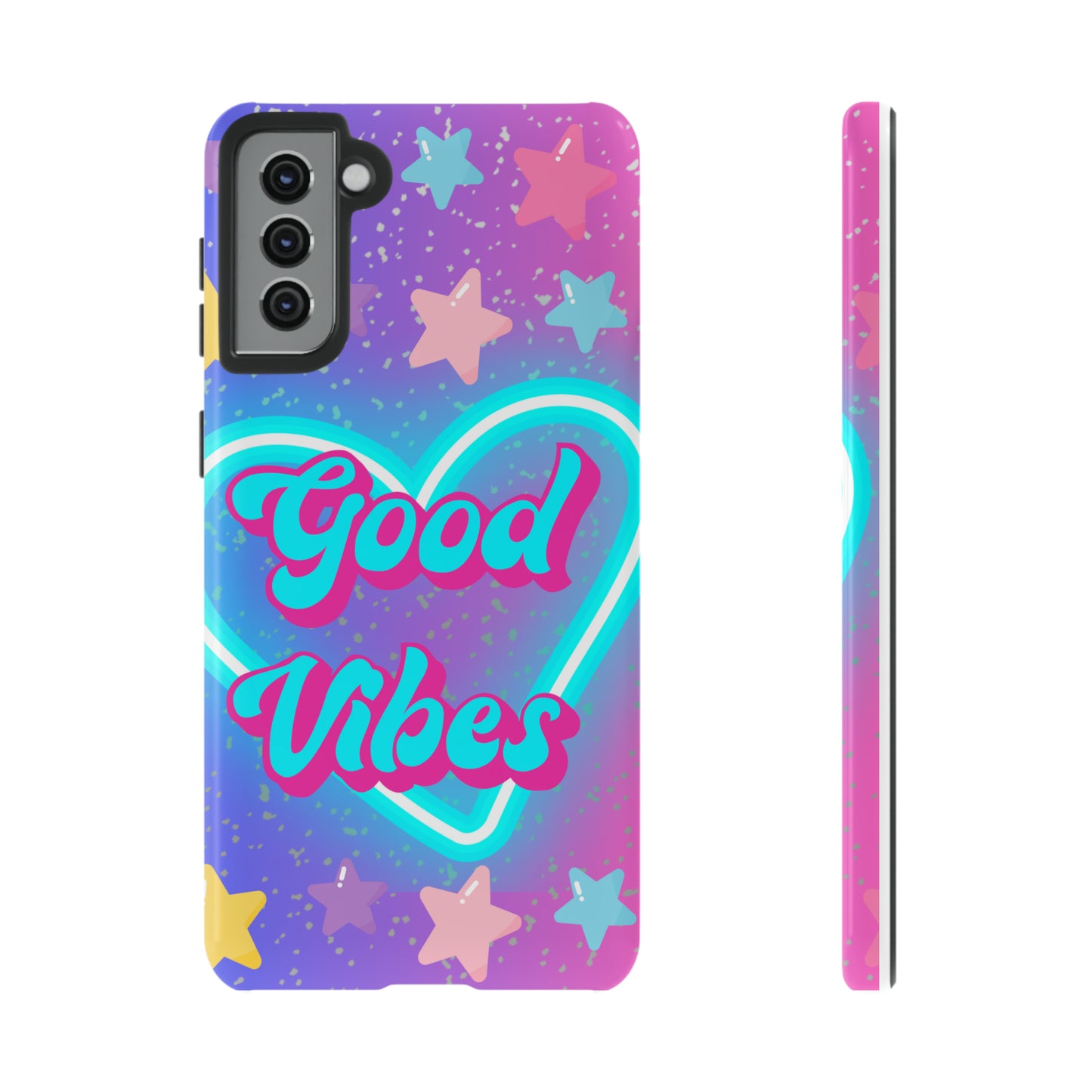 Good vibes girly phone case