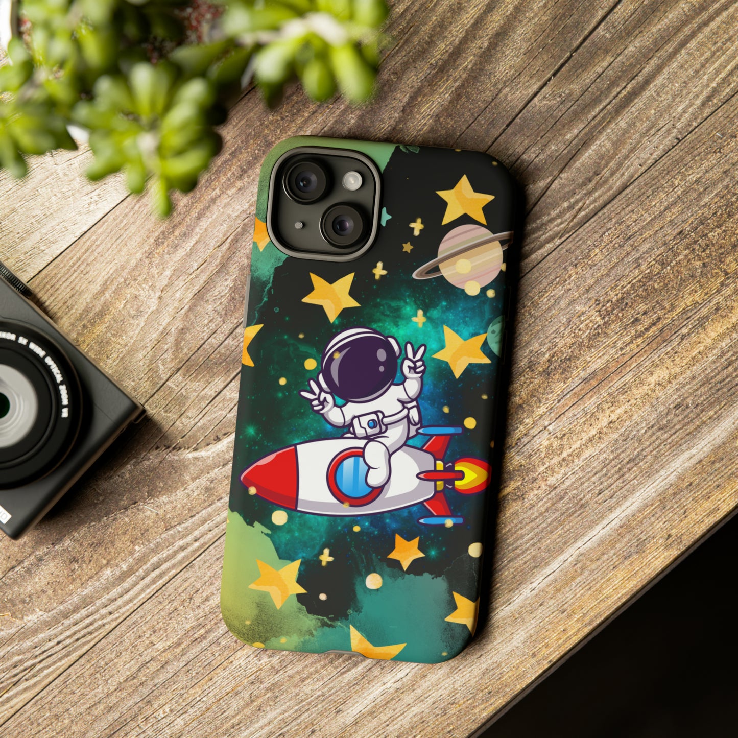 To the moon protective phone case