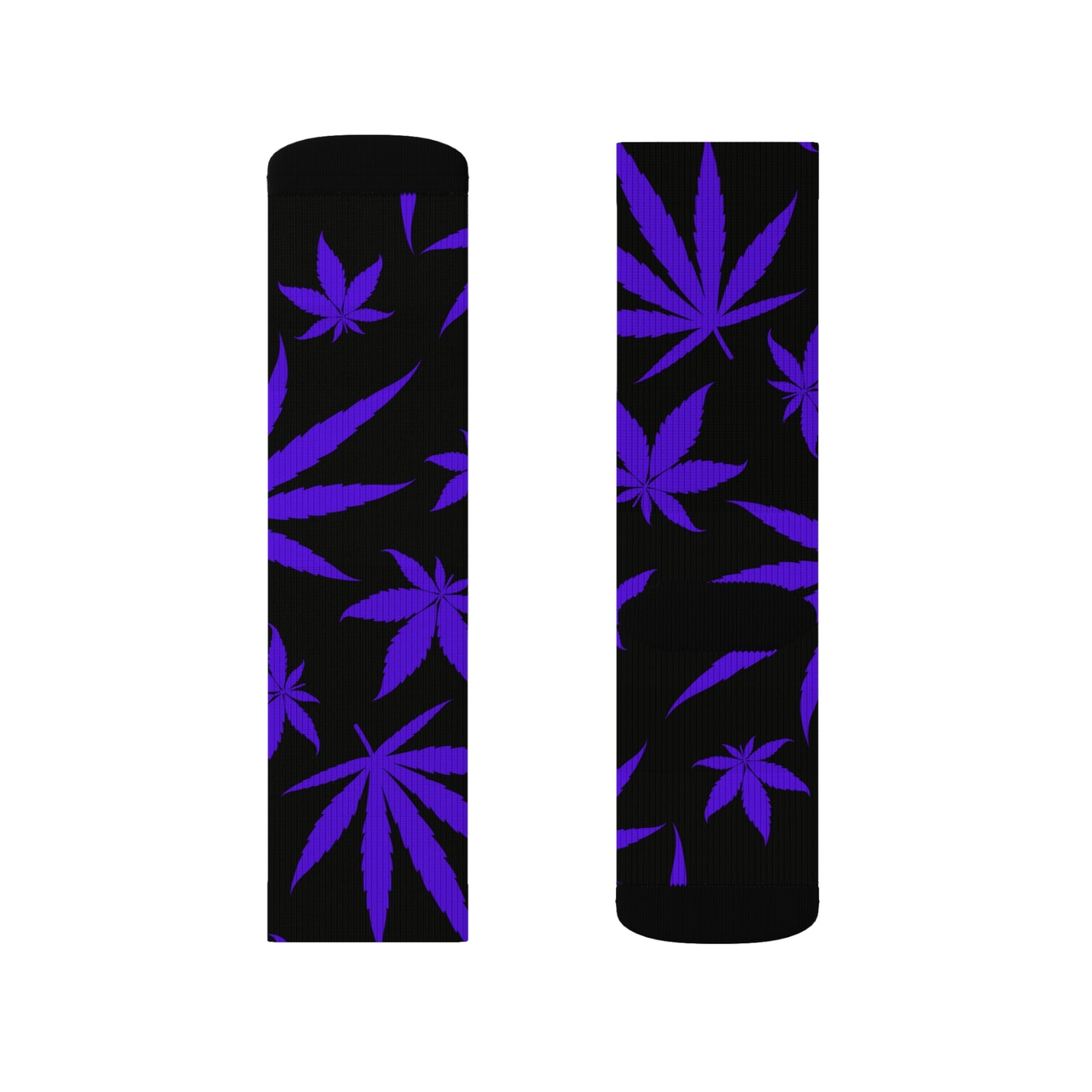 Purple Weed Socks