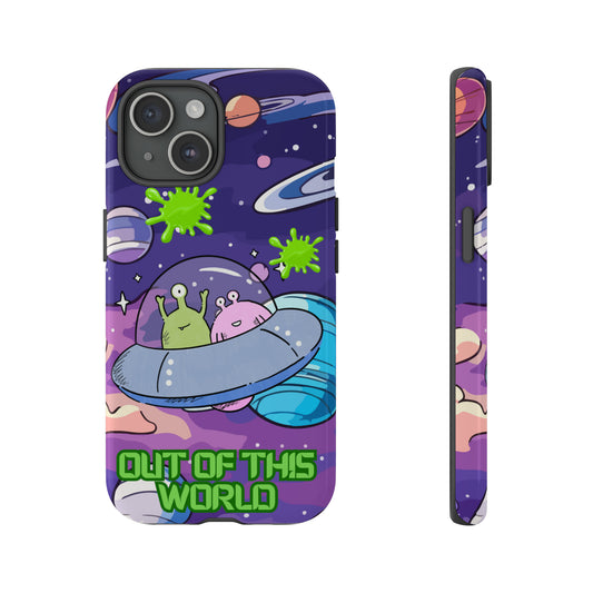 Alien Space protective phone case